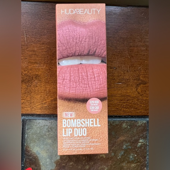 Huda Beauty bombshell lip duo NIB - Picture 2 of 5